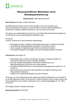Dieses Stellenangebot als PDF speichern