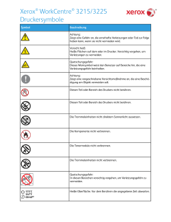 Druckersymbole - Xerox Support and Drivers
