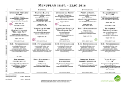 Menuplan W29 als PDF DE - Culinarium Julius Bär Altstetten