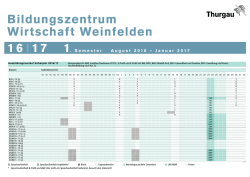 Januar 2017 - Bildungszentrum Wirtschaft Weinfelden