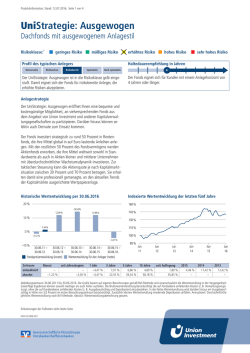 UniStrategie: Ausgewogen