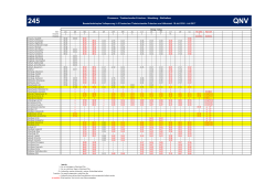 Fahrplan 245