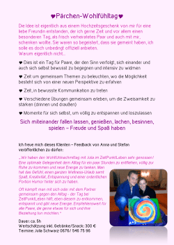 Mehr erfahren - Zeitpunktleben