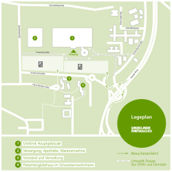 Lageplan - Uniklinik RWTH Aachen