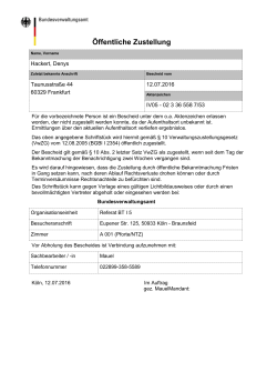 19kb - Bundesverwaltungsamt