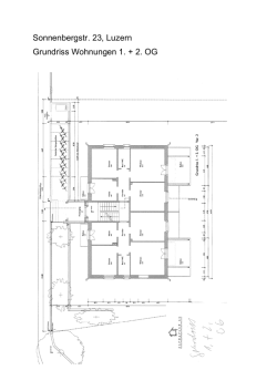 Grundriss Wohnung