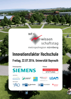 Innovationsfaktor Hochschule