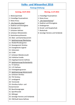 Festzugordnung 2016