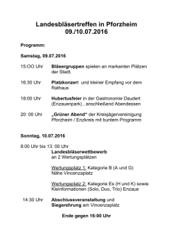 Sonntag, 10.07.2016