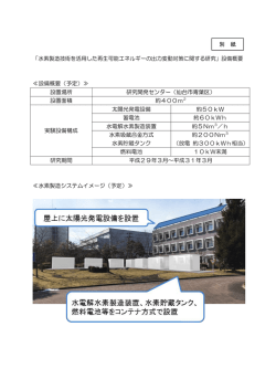 水素製造技術を活用した再生可能エネルギーの出力変動対策に関する研究