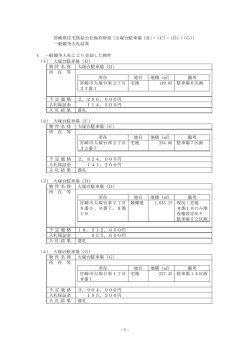 （大塚台駐車場（B）・（C）・（D）・（G））