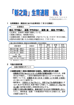 草丈：やや長い 茎数：やや少ない 葉数：並 葉色：やや濃い