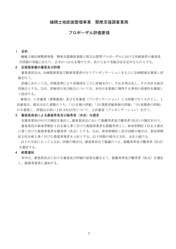 評価要領（一部公表）（PDF：118KB）