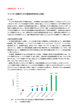 試験研究は今No.812「チョウザメ養殖のための種苗飼育技術向上試験」