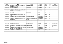 書誌ID 書名 著者名 出版社 出版年 分類 ISBN