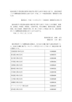 調整後排出係数 - 温室効果ガス排出量 算定・報告・公表制度