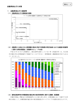 資料2－4 自動車排出ガス対策 (PDF形式, 110.72KB)