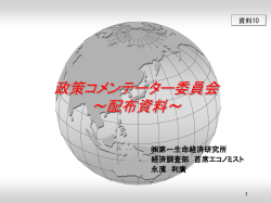 資料10 永濱政策コメンテーター提出資料(PDF形式：491KB)