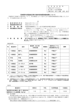 詳細は別紙のとおりです。 [PDFファイル／240KB]