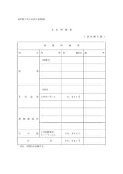 資料購入費