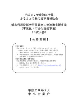 公募要領（PDF形式/294KB）