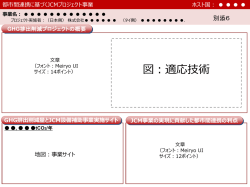 （別添6）JCM都市間連携FS実績 [PPTX 84 KB]