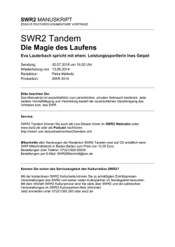Die Magie des Laufens