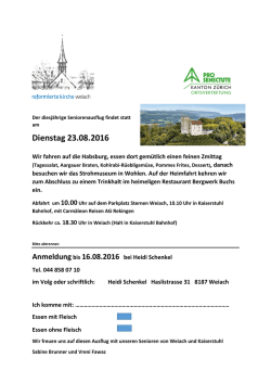 Dienstag 23.08.2016 - kirche