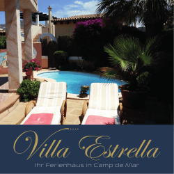 Ihr Ferienhaus in Camp de Mar - Ferienhaus Villa-Estrella