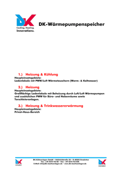 DK-W&auml;rmepumpenspeicher