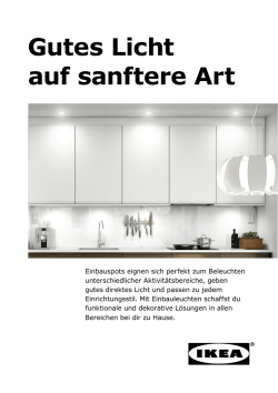 Gutes Licht auf sanftere Art