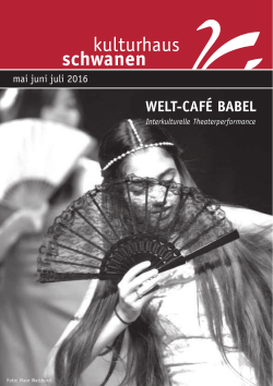 welt-café babel - Kulturhaus Schwanen