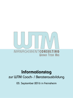 Infotag zur Ausbildung