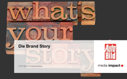 Brand Story - Media Impact