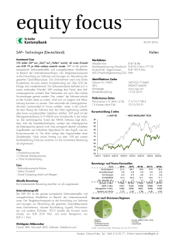 SAP– Technologie (Deutschland) Halten