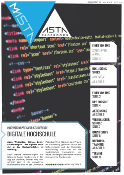 digitale hochschule - AStA