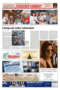 Jazzfest Tiengen