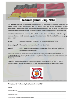 Dronninglund Cup 2016