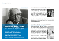 Vom Sinn des Lebens