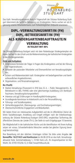 Diplom-BetriebswirtIn (FH)