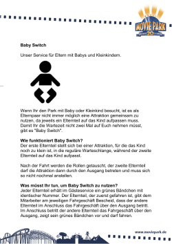 Baby Switch - Movie Park Germany