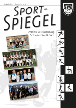 Sportspiegel - SV Schwarz
