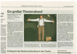 klick (Kritik als PDF) - noltes theater