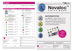 Novaloc Folder - DENTAL