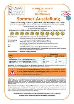 Infos - Chihuahua Klub Deutschland