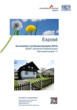 Expose - Immobilien Freistaat Bayern
