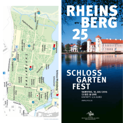 Preußisch Grün 2016 | Gartenfest im Schlossgarten Rheinsberg