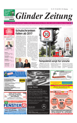 Schulschranken fallen ab 2017