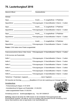 70. Lauterburglauf 2016