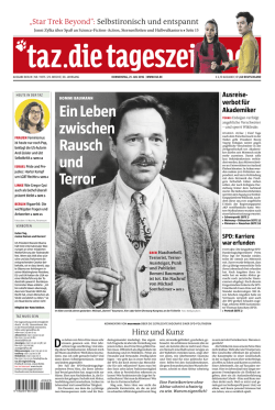 Ein Leben zwischen Rausch und Terror
